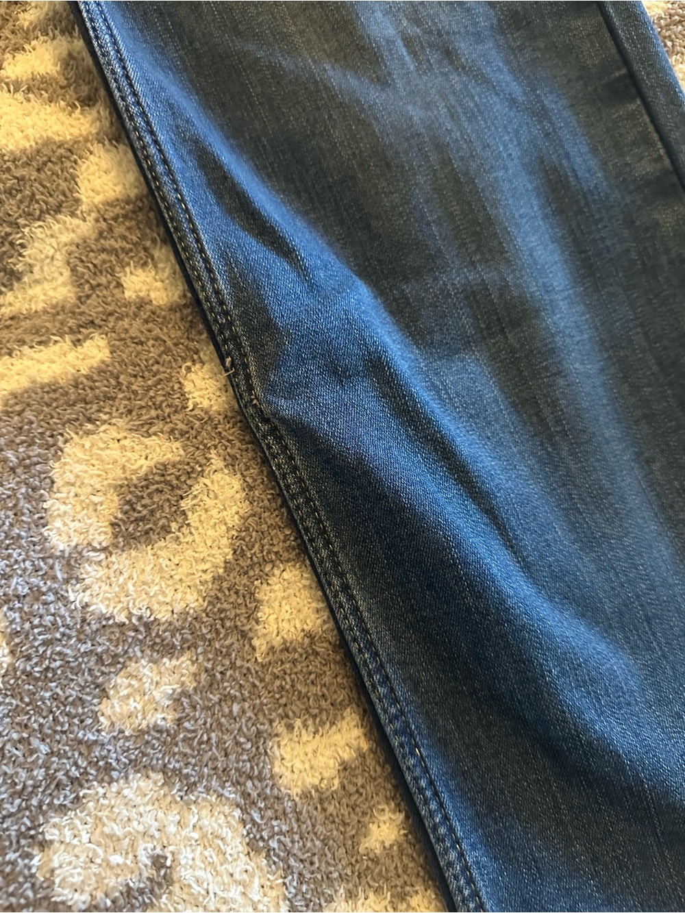 Wrangler High Rise True Straight Fit Jean Stockton Blue NWT Size 10 - Picture 9 of 10